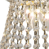 Alexandra 50cm 9 Light Crystal Chandelier - Polished Chrome