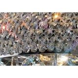 Alexandra 50cm 9 Light Crystal Chandelier - Polished Chrome