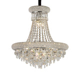 Alexandra 50cm 9 Light Crystal Chandelier - Polished Chrome
