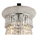 Alexandra 59cm 13 Light Crystal Chandelier - Chrome