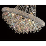 Alexandra 59cm 13 Light Crystal Chandelier - Chrome