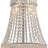 Alexandra 59cm 13 Light Crystal Chandelier - Chrome