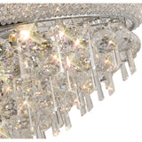 Alexandra 59cm 13 Light Crystal Chandelier - Chrome