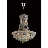 Alexandra 59cm 13 Light Crystal Chandelier - Chrome