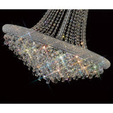 Alexandra 77cm 18 Light Crystal Chandelier - Chrome