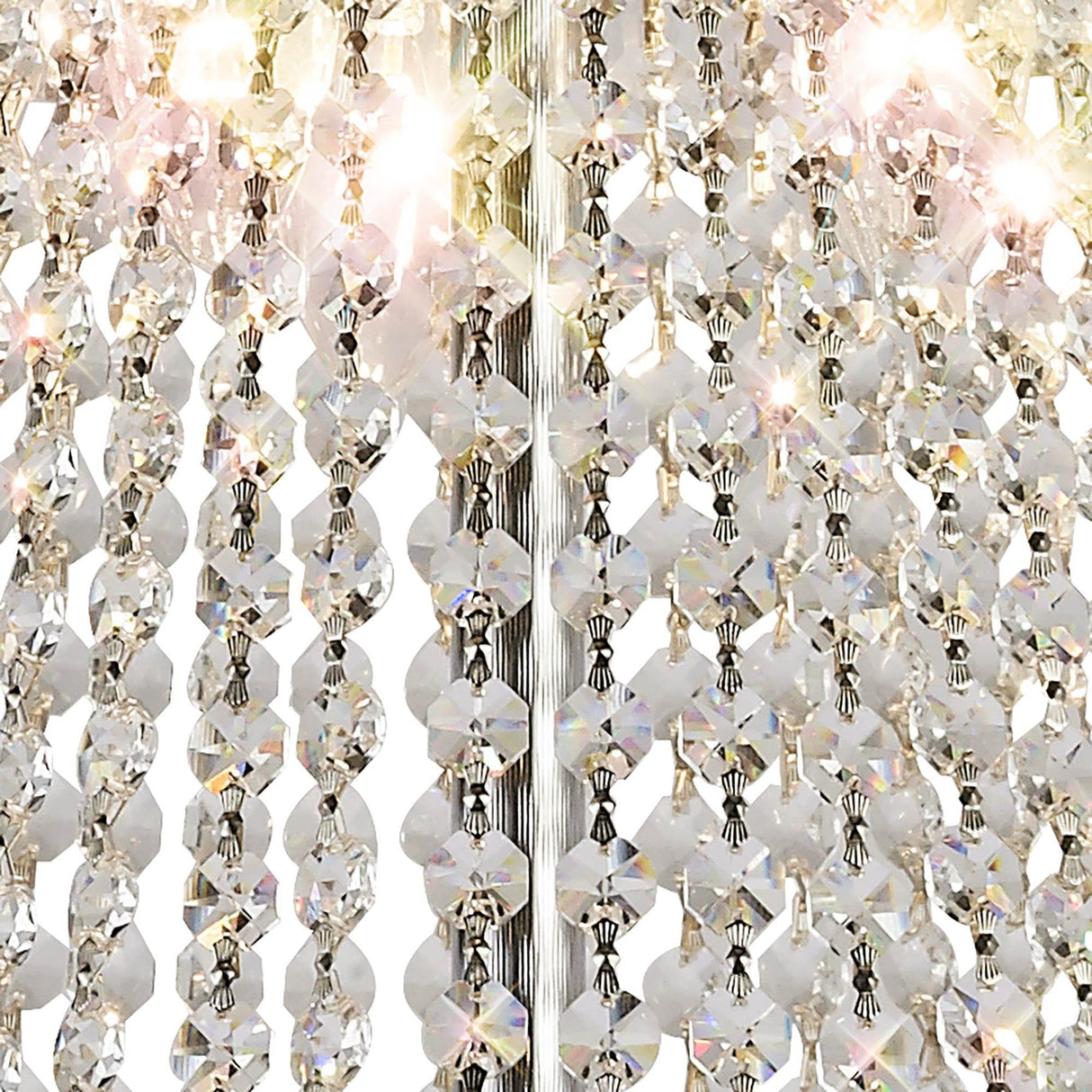 Alexandra 77cm 18 Light Crystal Chandelier - Chrome