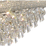 Alexandra 77cm 18 Light Crystal Chandelier - Chrome