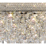 Alexandra 77cm 18 Light Crystal Chandelier - Chrome