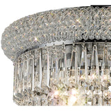 Alexandra 94cm 20 Light Crystal Chandelier - Chrome