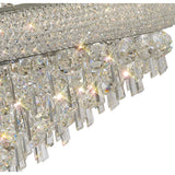 Alexandra 94cm 20 Light Crystal Chandelier - Chrome