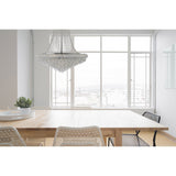 Alexandra 94cm 20 Light Crystal Chandelier - Chrome