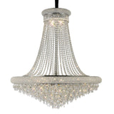 Alexandra 94cm 20 Light Crystal Chandelier - Chrome
