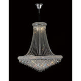 Alexandra 94cm 20 Light Crystal Chandelier - Chrome