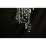 Alexandra 60cm 4 Layer Spiral 25 Light Crystal Chandelier - Chrome
