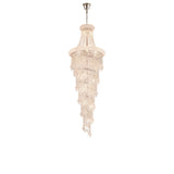 Alexandra 60cm 4 Layer Spiral 25 Light Crystal Chandelier - Chrome