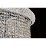 Alexandra 78cm 4 Layer Spiral 49 Light Crystal Chandelier - Chrome