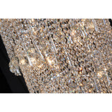 Alexandra 78cm 4 Layer Spiral 49 Light Crystal Chandelier - Chrome