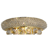 Alexandra Small 2 Light Crystal Wall Light - Gold