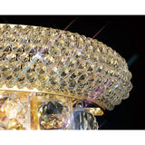 Alexandra Small 2 Light Crystal Wall Light - Gold