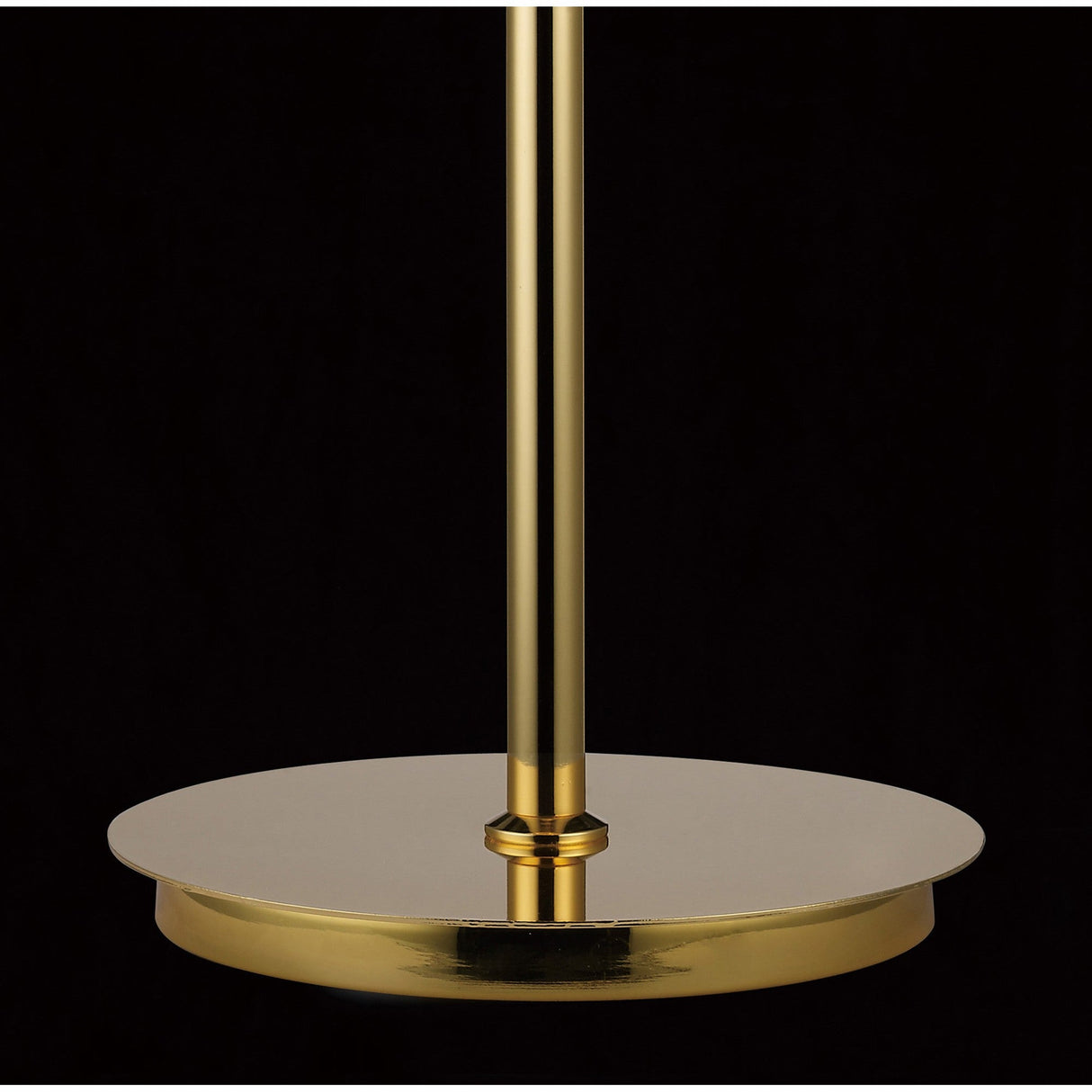 Alexandra 5 Light Crystal Table Lamp - Gold