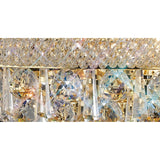 Alexandra 5 Light Crystal Table Lamp - Gold