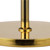 Alexandra 5 Light Crystal Table Lamp - Gold