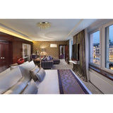 Alexandra 7 Light Crystal Flush Ceiling Light - Gold