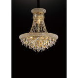 Alexandra 50cm 9 Light Crystal Chandelier - Gold