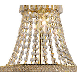 Alexandra 50cm 9 Light Crystal Chandelier - Gold