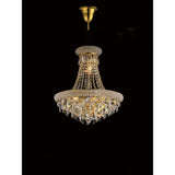 Alexandra 50cm 9 Light Crystal Chandelier - Gold