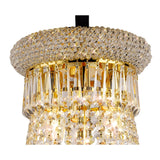 Alexandra 59cm 13 Light Crystal Chandelier - Gold