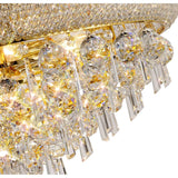 Alexandra 59cm 13 Light Crystal Chandelier - Gold