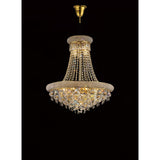 Alexandra 59cm 13 Light Crystal Chandelier - Gold
