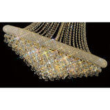 Alexandra 77cm 18 Light Crystal Chandelier - Gold