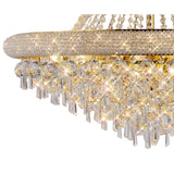 Alexandra 77cm 18 Light Crystal Chandelier - Gold