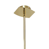 Alfa 80cm Chandelier 8 Light - Polished Brass