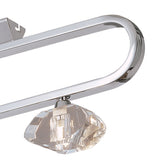 Alfa 3 Light Semi-Flush Ceiling Light - Polished Chrome