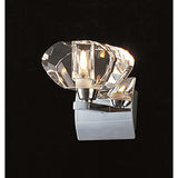 Alfa 1 Light Wall Lamp - Polished Chrome