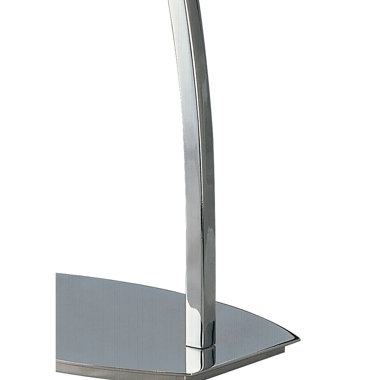 Alfa Large 1 Light Crystal Table Lamp - Polished Chrome