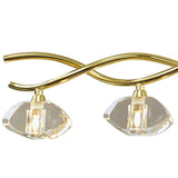 Alfa Linear 5 Light Linear Suspension Light - Polished Brass