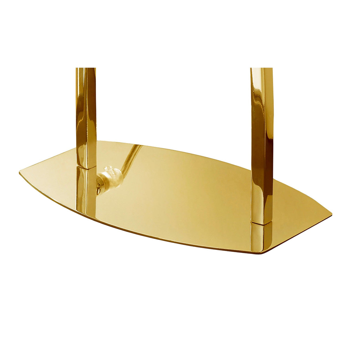 Alfa 1 Light Crystal Table Lamp - French Gold