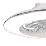 Alisio XL CCT Dimmable LED Ceiling Retractable Fan Light With Remote, APP & Voice Control - White