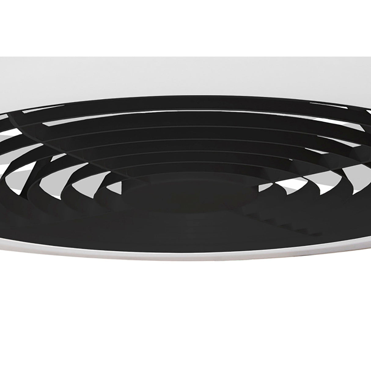 Alisio XL CCT Dimmable LED Ceiling Retractable Fan Light With Remote, APP & Voice Control - Black