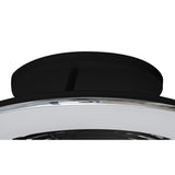Alisio Mini CCT Dimmable LED Ceiling Retractable Fan Light With Remote Control - Black