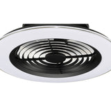 Alisio CCT Dimmable LED Ceiling Retractable Fan Light With Remote & APP Control - Black/White