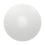 Allerona LED Flush Ceiling Light 30cm - White