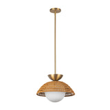 Perth 1 Light Pendant - Brushed Gold