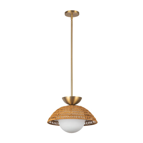 Perth 1 Light Pendant - Brushed Gold