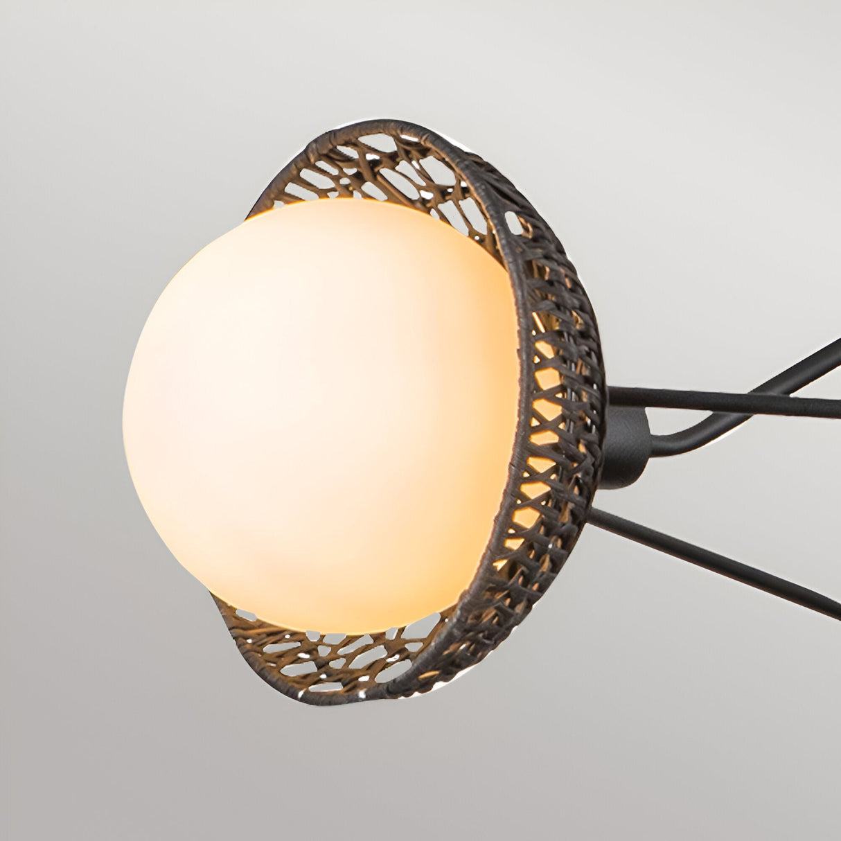 Perth 3 Light Chandelier - Matte Black