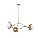 Perth 3 Light Chandelier - Brushed Gold
